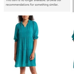 Nanette Lepore Teal Dress